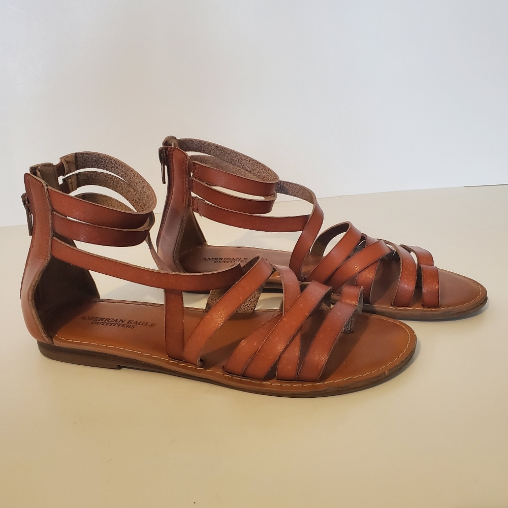 American Eagle strappy ankle sandals